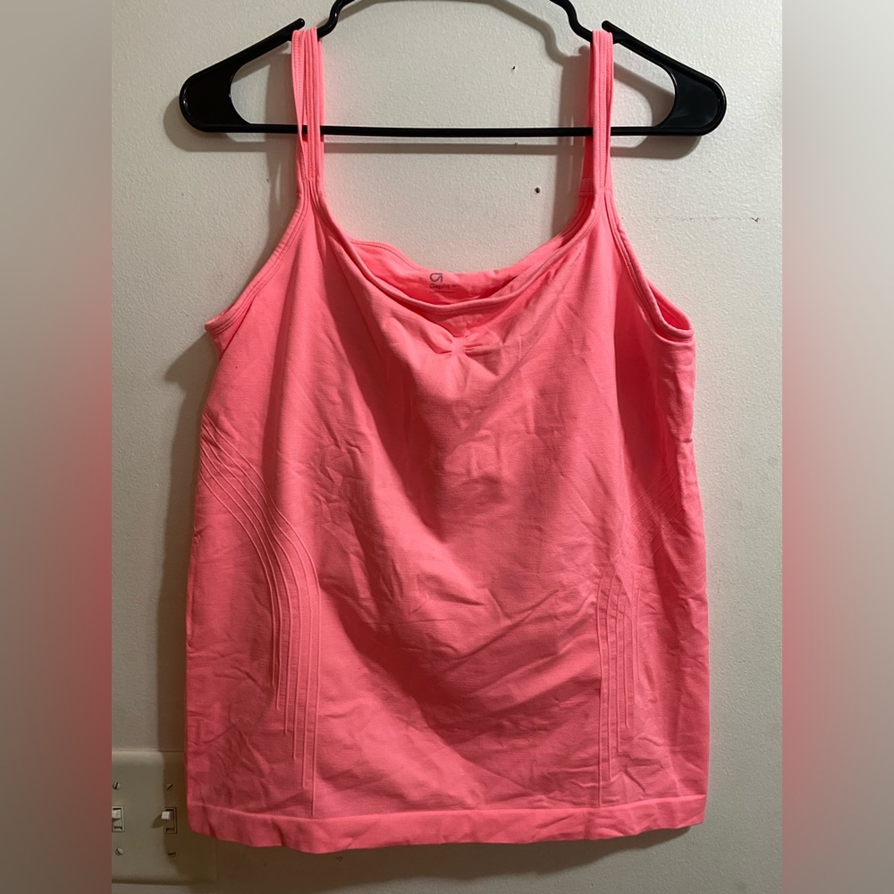 Gap Neon Orange GapFit XL Tank Top